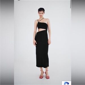 Zara cutout dress